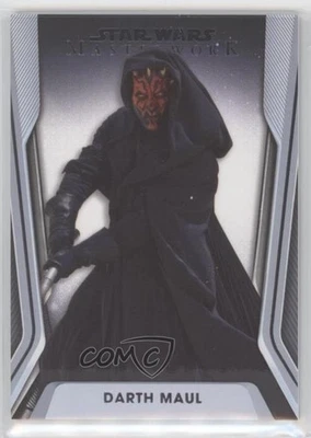 2021 Topps Star Wars Masterwork Darth Maul #28 - Image 1 of 3