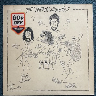 The Who By Numbers 1975 vinyl DE LUX 2490 129 Numbered 20201 VG+ - Image 1 of 3