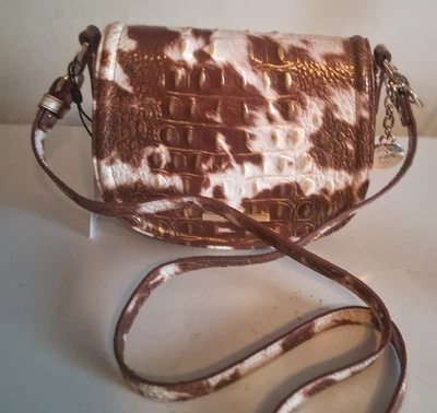 BRAHMIN BRIAR Summer Rodeo Saddlebag Crossbody NWT $245 - Image 1 of 4