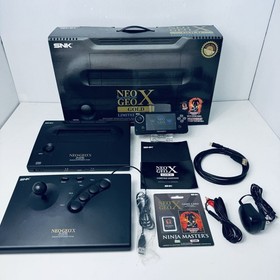 NeoGeo x Handheld Console with Ninja Masters CIB Tested Retro Video Games SNK