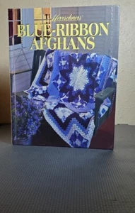 Crochet Treasury Series Herrschner's Blue Ribbon Afghans by Janica L. York 1998 - Imagen 1 de 6