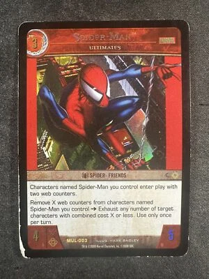 VS System TCG MUL-003 Spider-Man Marvel Ultimates Foil MP/HP - Image 1 of 2