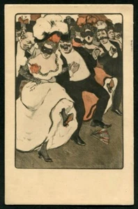 SIMPLICISSIMUS - KARTE Serie 1 n° 12 Postcard 1906 - Imagen 1 de 2