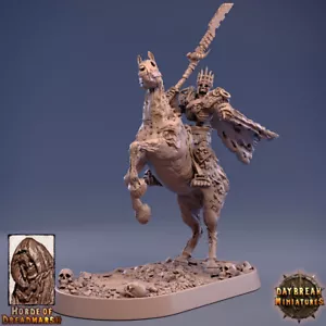 Blass King Arden, Wargames Undead DnD Kavallerie Skelett Krieger Fantasie Miniatur - Bild 1 von 4