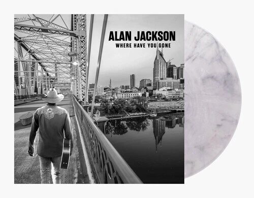 Where Have You Gone (Black & White Swirl) by Jackson, Alan (Record, 2021)