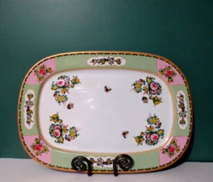 Williams Sonoma - Neue FAMILLE ROSE Porzellanplatte - 19,5 x 13,5" - 7. 10 Lbs. - Bild 1 von 6