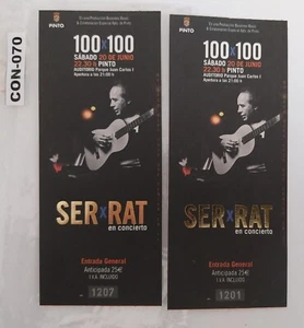 CONCERT TICKETS-ENTRADAS DE CONCIERTOS --- SERRAT (CON-070) - Imagen 1 de 1