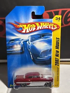 Hot Wheels Custom 53 Chevy 2007 Nuovi Modelli Rosso Metallizzato 034/180 - Foto 1 di 6