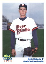 1992 Quad City River Bandits Classic/Best #20 Kyle Sebach