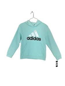 Adidas Sweatshirt Hoodie Girls XL Mint Green New with Tags Pullover #2187 - Picture 1 of 10