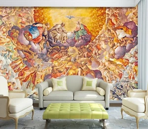 3D Prayer Dove KEP031 Jesus Religion God Wallpaper Wall Murals Removable Bea - Picture 1 of 11