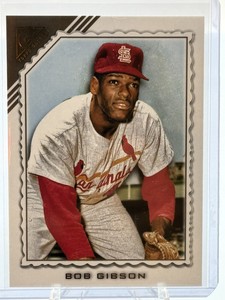 2022 Topps Gallery #82 Bob Gibson St. Louis Cardinals