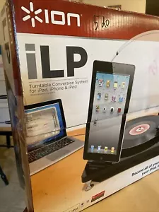 Ion iLP Digital Conversion Turntable for iPad 4, iPhone 5, iPod Touch New - Afbeelding 1 van 11