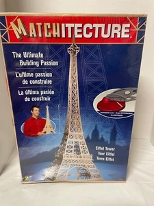 NUEVO DE COLECCIÓN Kit de construcción de madera Matchitecture Torre Eiffel París sellado de fábrica ¡GENIAL! - Imagen 1 de 3