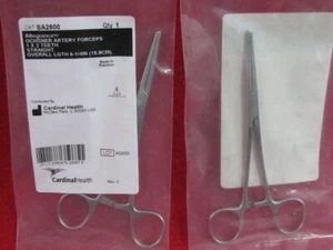 FÓRCEPS ARTERIALES OCHSNER ALLEGIANCE SA2800 1*2 DIENTES RECTOS 6-1/4" - Imagen 1 de 1