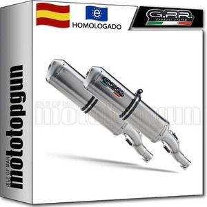 tubo de escape homologado acero gpr por ducati monster 620 2003 03 2004 04 - Imagen 1 de 3