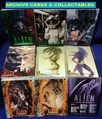 1998 Inkworks ALIEN Legacy 20th Anniversary BASE Trading Card SET (90) - Image 1 of 4