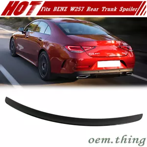2019-2024 Fits Mercedes Benz CLS-Class W257 Sedan OE Style Trunk Spoiler PAINTED - Bild 1 von 4