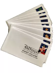 US Forever Stamps Disney Villains (set of 10) Fleetwood FDC 2017 D23 Expo 1st Ed - Picture 1 of 12