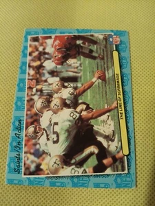 1986 NO NEW ORLEANS SAINTS FLEER IN ACTION TEAM CARD #54 - Picture 1 of 2