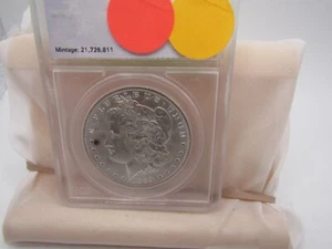UNITED STATES 1889 MORGAN SILVER DOLLAR VERY HIGH GRADE AU CONDITION* - Picture 1 of 8