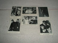 You’ll Die Laughing Trading Cards 6 funny monster cards 1973 TEST ISSUE Topps