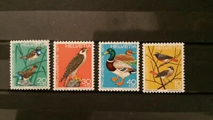 Stamps .Helvetia.    Switzerland  Birds  1971 - Picture 1 of 1