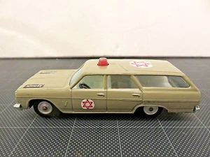 Ambulancia militar Chevrolet Chevelle Sabra Gamda Koor 1964 8101 fundida a presión 1:43 - Imagen 1 de 12