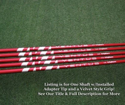 Fujikura Ventus Red Driver Shaft 5S Stiff Callaway Tip Grip Non-Velocore NEW - Image 1 of 2