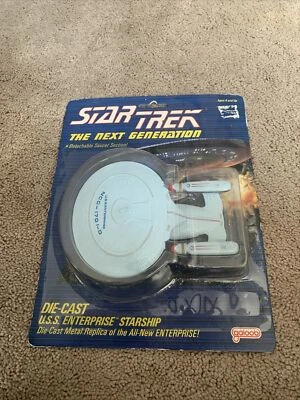 1988 Galoob Star Trek The Next Generation U.S.S. Enterprise Starship Die-Cast - Image 1 of 4