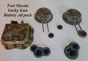 Fort Maxim Gorky - Resin 28mm Miniatures - Deweycat - Picture 1 of 4