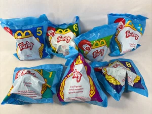 McDonald's Furby Lot of 7 near complete set Sealed 1998 Happy Meal Toys - Picture 1 of 18