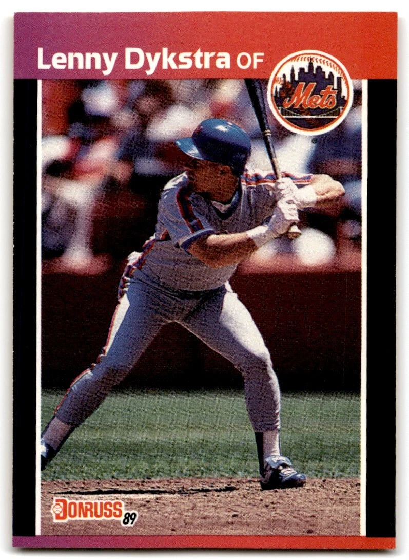 1989 Donruss Lenny Dykstra / New York Mets #353