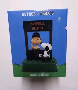 Houston Astros Peanuts Night Snoopy Lucy Bobblehead aggiunta 06/04/2024 - Foto 1 di 3