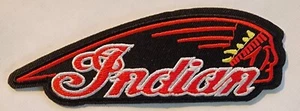 Indian Motorcycles Embroidered iron on patches 1 3/4 x 5" - Picture 1 of 1