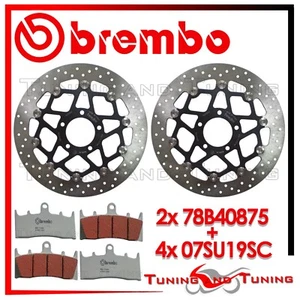Dischi Freno Anteriore BREMBO + Pastiglie SC PER SUZUKI TL R 1000 1998>2000 - Imagen 1 de 1