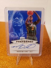 2013-14 Panini Preferred Panini Signatures  /49 Marvin Williams #597 Auto