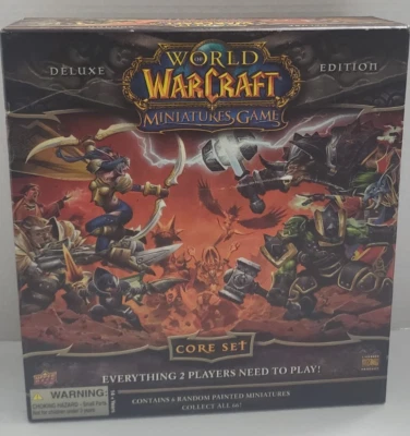 World Of Warcraft Deluxe Edition Miniatures Game Core Set 11 figures (read) - Image 1 of 4