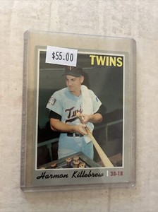 1970 Harmon Killebrew Minnesota Twins Topps Baseball Card #150