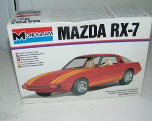 Monogram 1/24 Scale Mazda RX-7 Plastic Model Kit (Open Box-Sealed Parts) 2257 - Bild 1 von 6