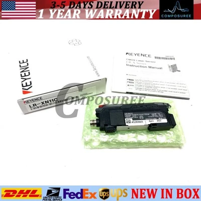 Keyence LR-XN11C Laser Amplifier Main Unit M8 Connector Type - Image 1 of 4