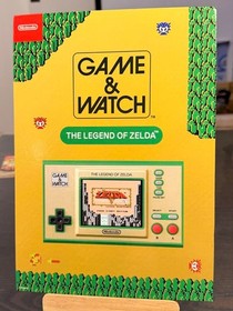 gamewatch Game Watch The Legend Of Zelda Promotional Stand Japan