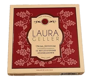Laura Geller Nude Attitude - 12 Multi-Finish Eye Shadows Palette - New In Box - Picture 1 of 4