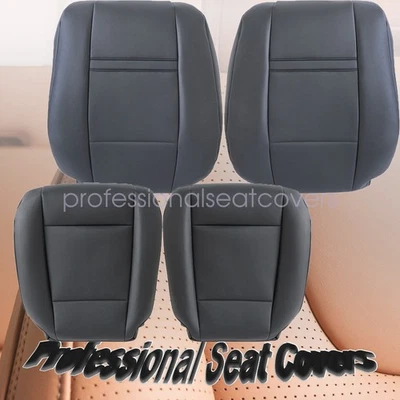 Cubierta de asiento delantera inferior/parte superior negra para BMW E70 X5 xDrive30i xDrive35i 2007-2013 nueva Foto 1 de 2
