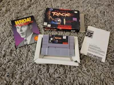 Primal Rage (Super Nintendo Entertainment System, 1995) Box Cart - Image 1 of 4