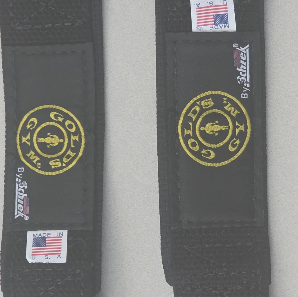 Gold's Gym Wrist Strap Pair by Schrek - Image 1 of 4