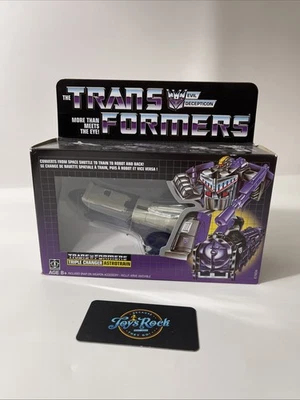 Transformers Walmart G1 Reissue Triple Changer Astrotrain NEW SEALED AUTHENTIC - Image 1 of 4