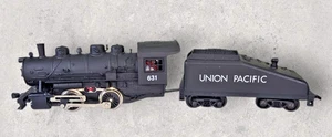 HO Scale Gauge IHC 0-4-0 Steam Locomotive Tender Union Pacific Bench Tested RTR - Picture 1 of 12