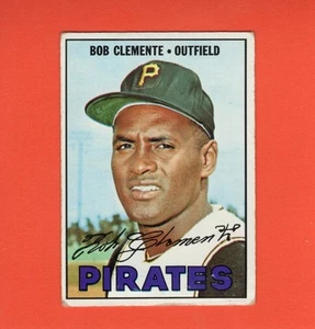 1967 Topps #400 Roberto Clemente DP sehr guter Zustand Pittsburgh Pirates #34100 - Bild 1 von 2