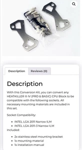 HEATKILLER IV Water Cool Conversion Kit Part#14072 For Pro Or Basic - Picture 1 of 4